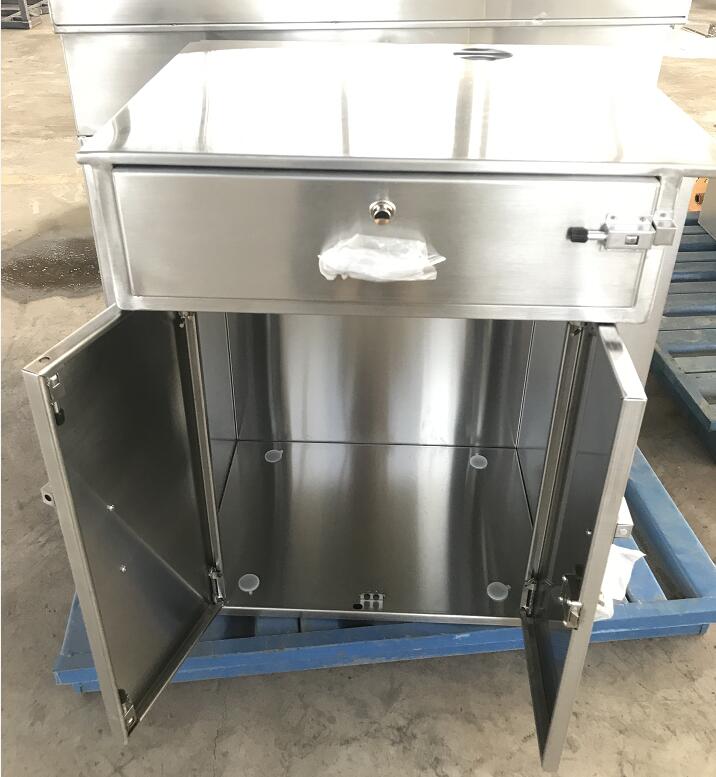 預(yù)留電源孔不銹鋼工作臺